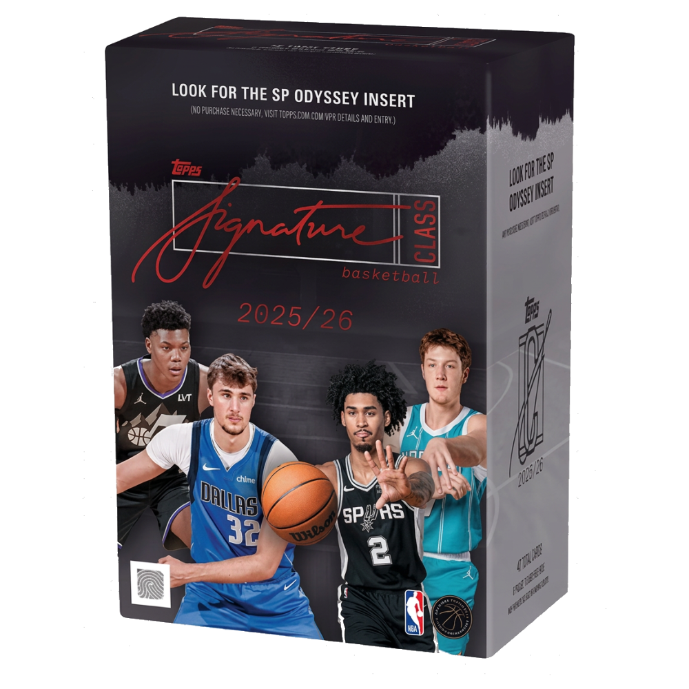 2025-26 Topps Signature Class Basketball Value Box