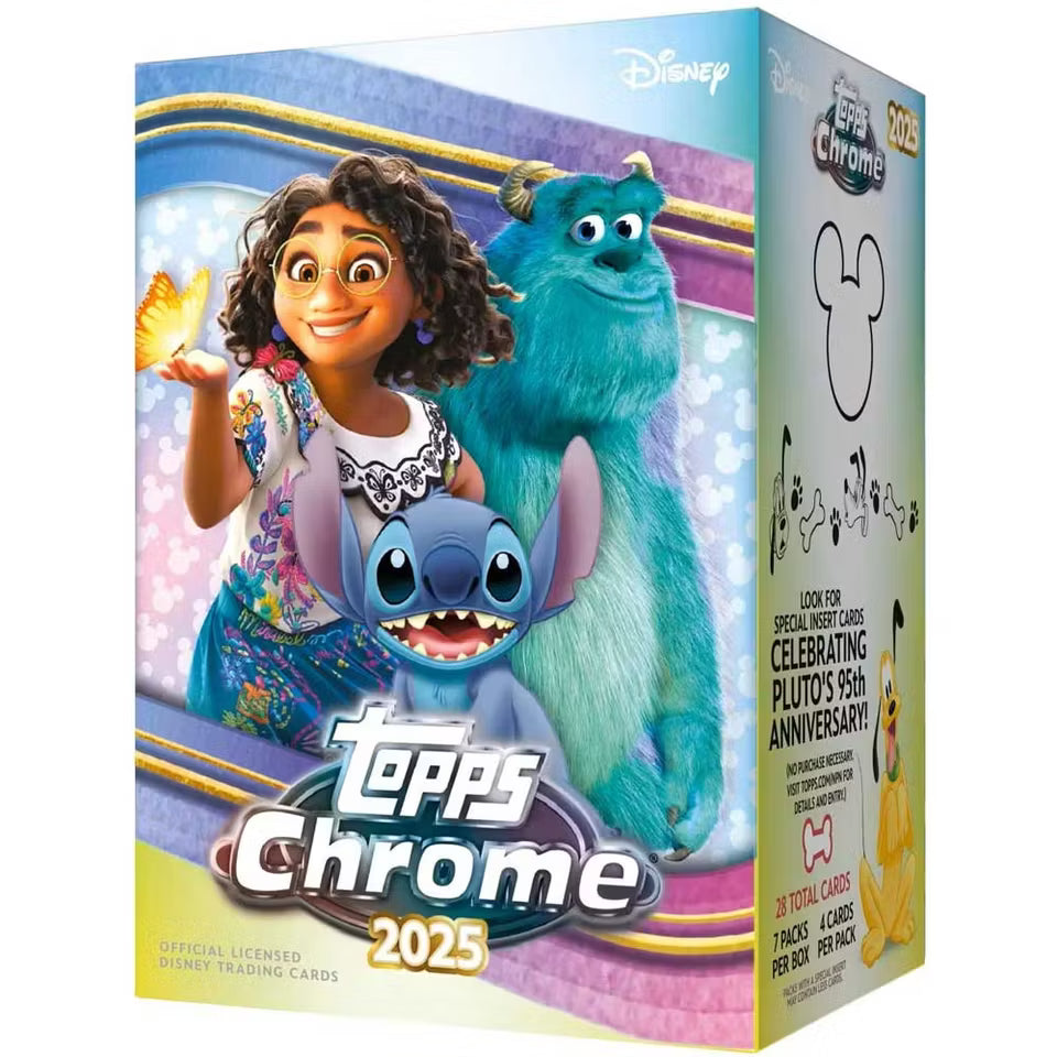 Topps Disney Chrome 2025 Blaster Box