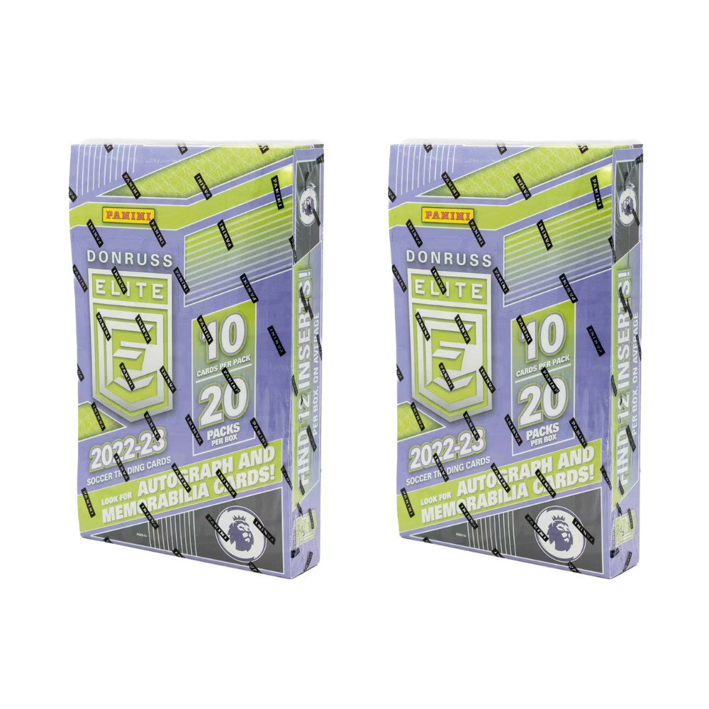 Break #771 - 2 x 2022-23 Donruss Elite Premier League Retail Box
