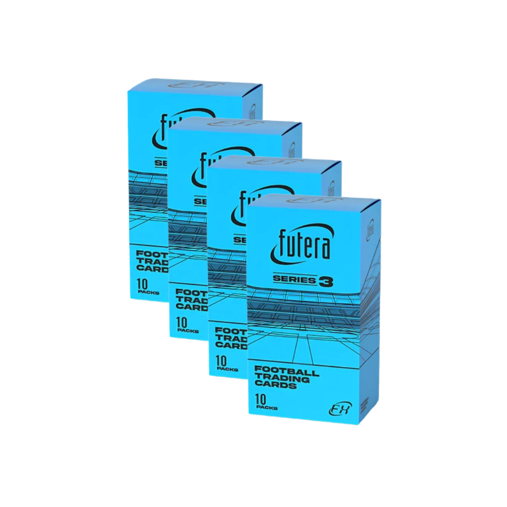 Break #987 - 4 x Futera FX World Football Series 3