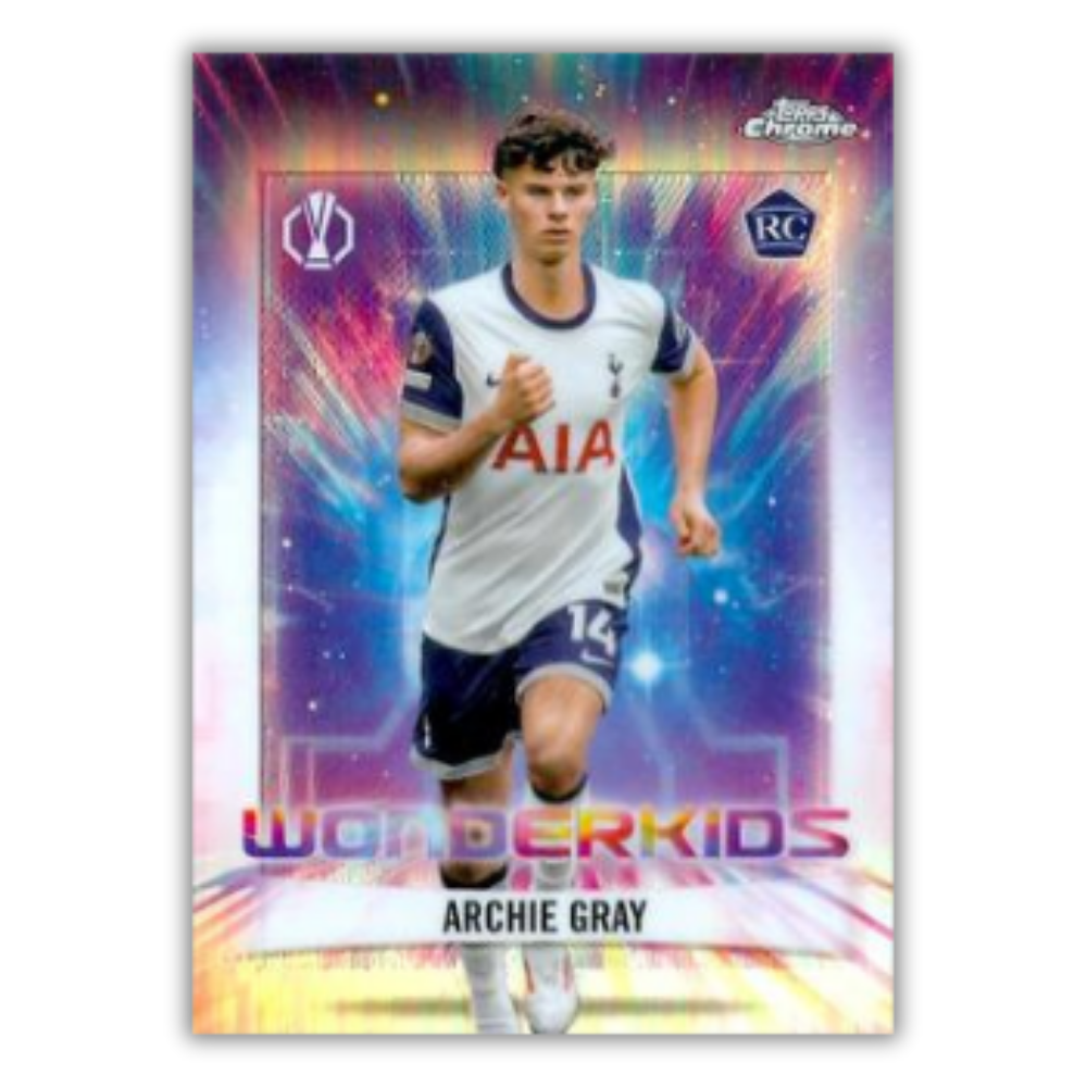 Archie Gray - Tottenham - RC - Wonderkids - Topps Chrome UCC 24/25