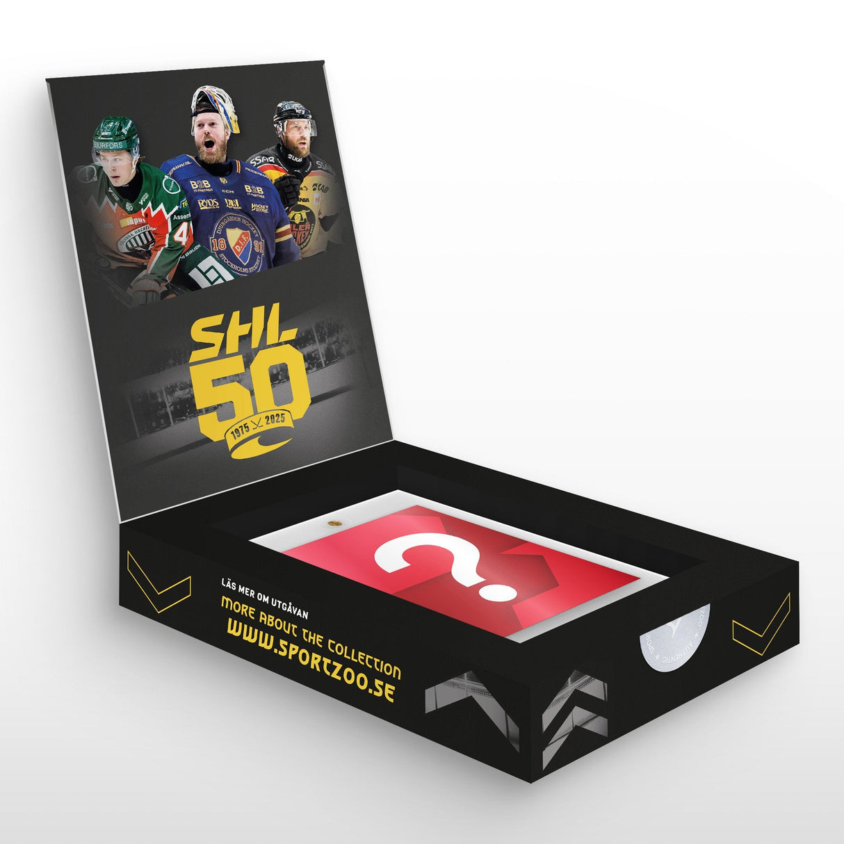 SportZoo SHL 25/26 Series 2 Exclusive Box med hockeykort, samlarbox för SHL-samlare.