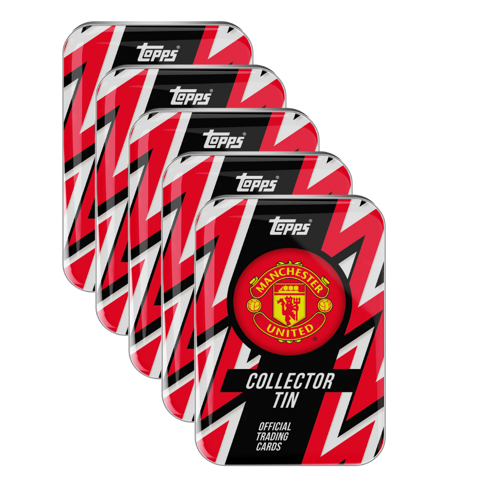 Break #625 - 5 x Topps Manchester United 25/26 - Collector Tin