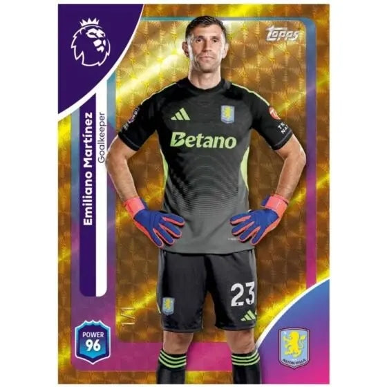 Topps Premier League 2026 Eco Pack – 25 samlarkort + 2 Limited Edition