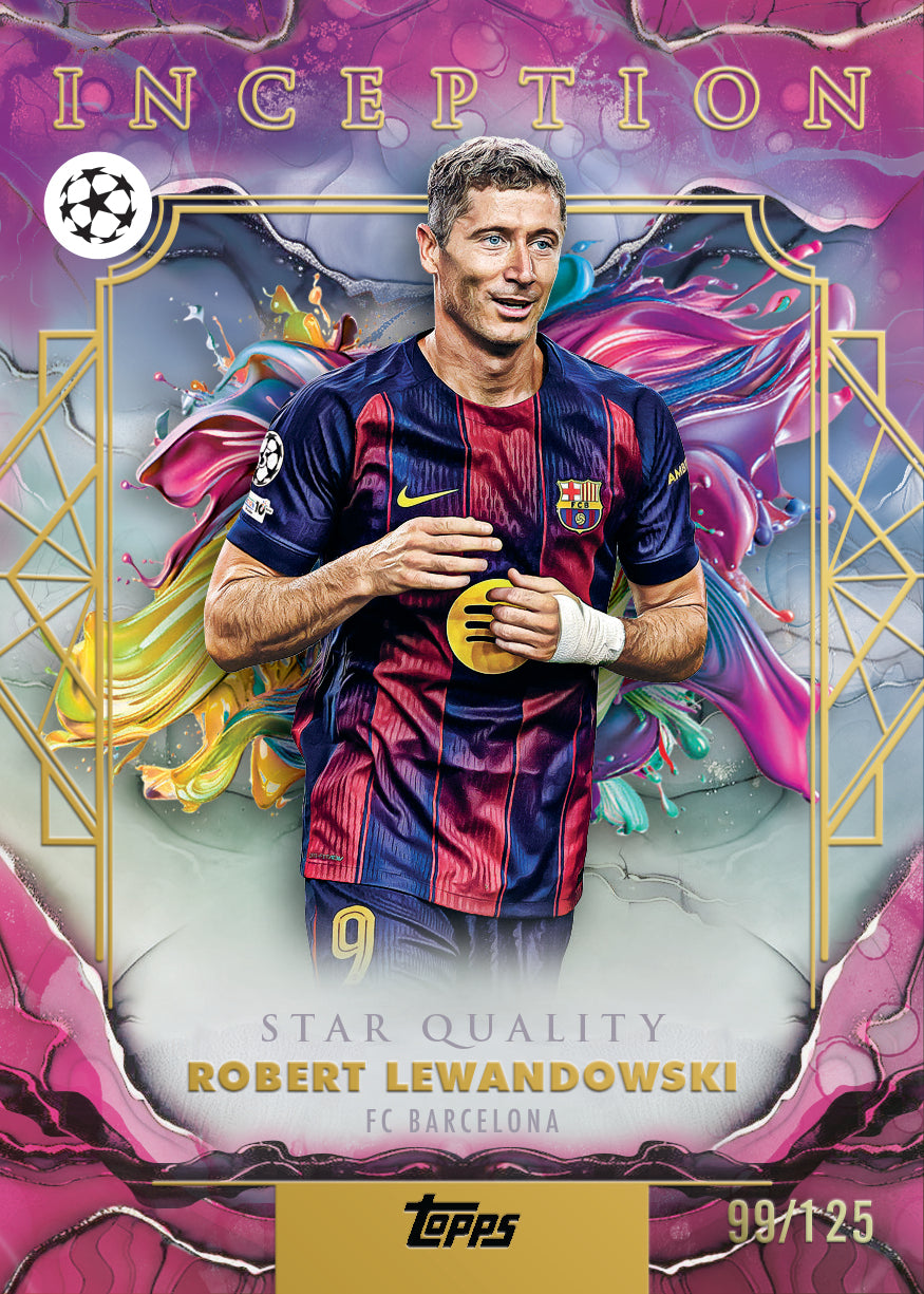 Break #954 - 4 x Topps Inception UEFA Club Competitions 2025/26 [HALFCASE]