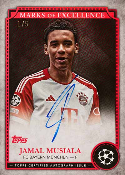 2024-25 Topps Chrome® UEFA Club Competitions - Hanger Box