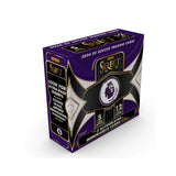 2024-25 Panini Select Premier League Hobby Box, samlarbox med fotbollskort och exklusiva kort för fotbollsentusiaster.