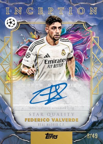 Break #954 - 4 x Topps Inception UEFA Club Competitions 2025/26 [HALFCASE]