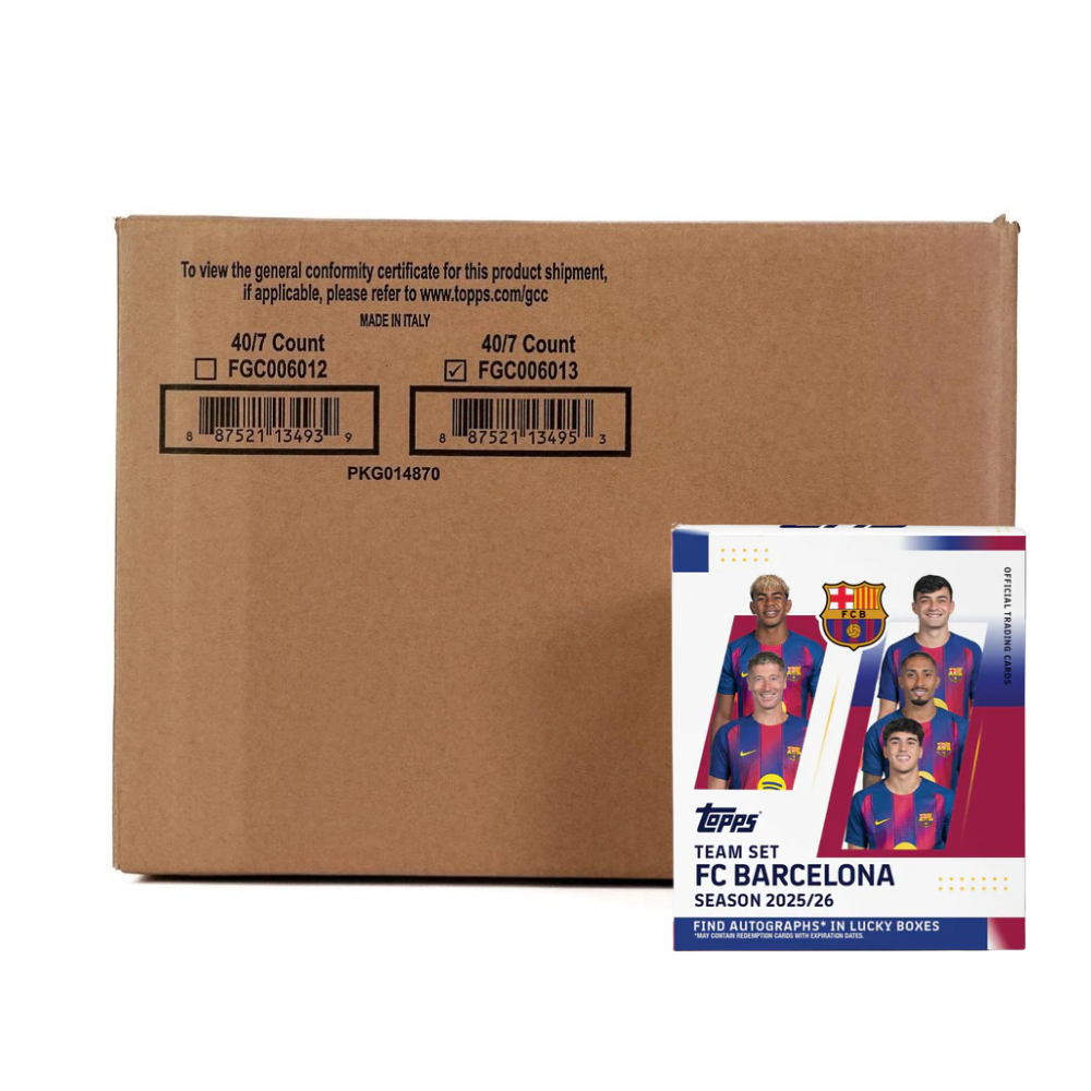 Break #653 - 20 x Topps FC Barcelona 2025/26 Team Set [CASEBREAK]