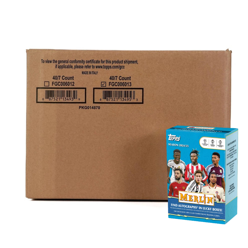 Break #709 - 40 x Topps Merlin UCC 24/25 - Value Box [CASEBREAK]