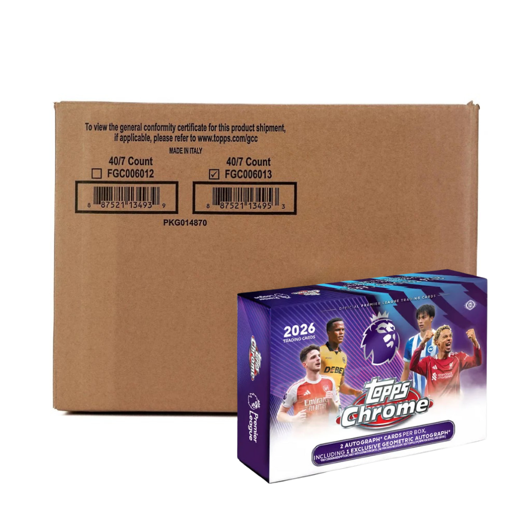 Break #782 - 6 x Topps Chrome Premier League 2026 - Breakers Delight Box [CASEBREAK]