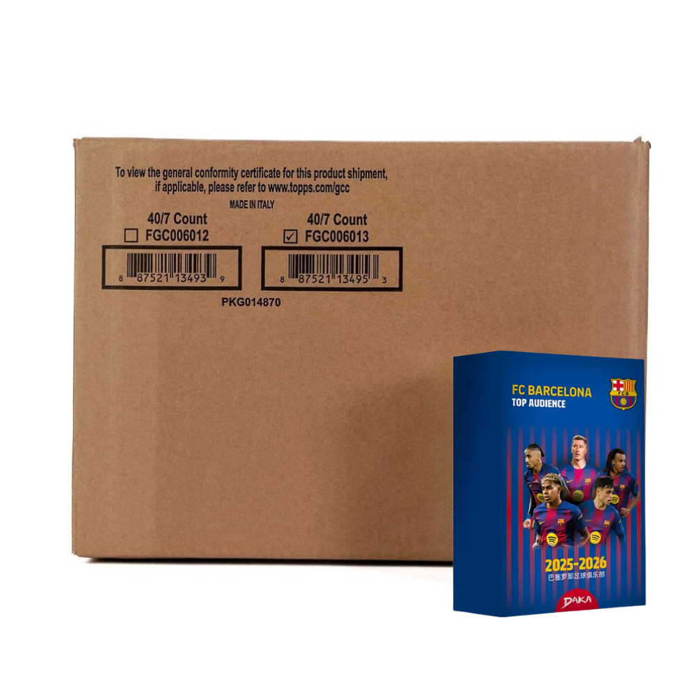 Break #783 - 20 x 2025-26 Daka Barcelona Top Audience Box [RANDOM]