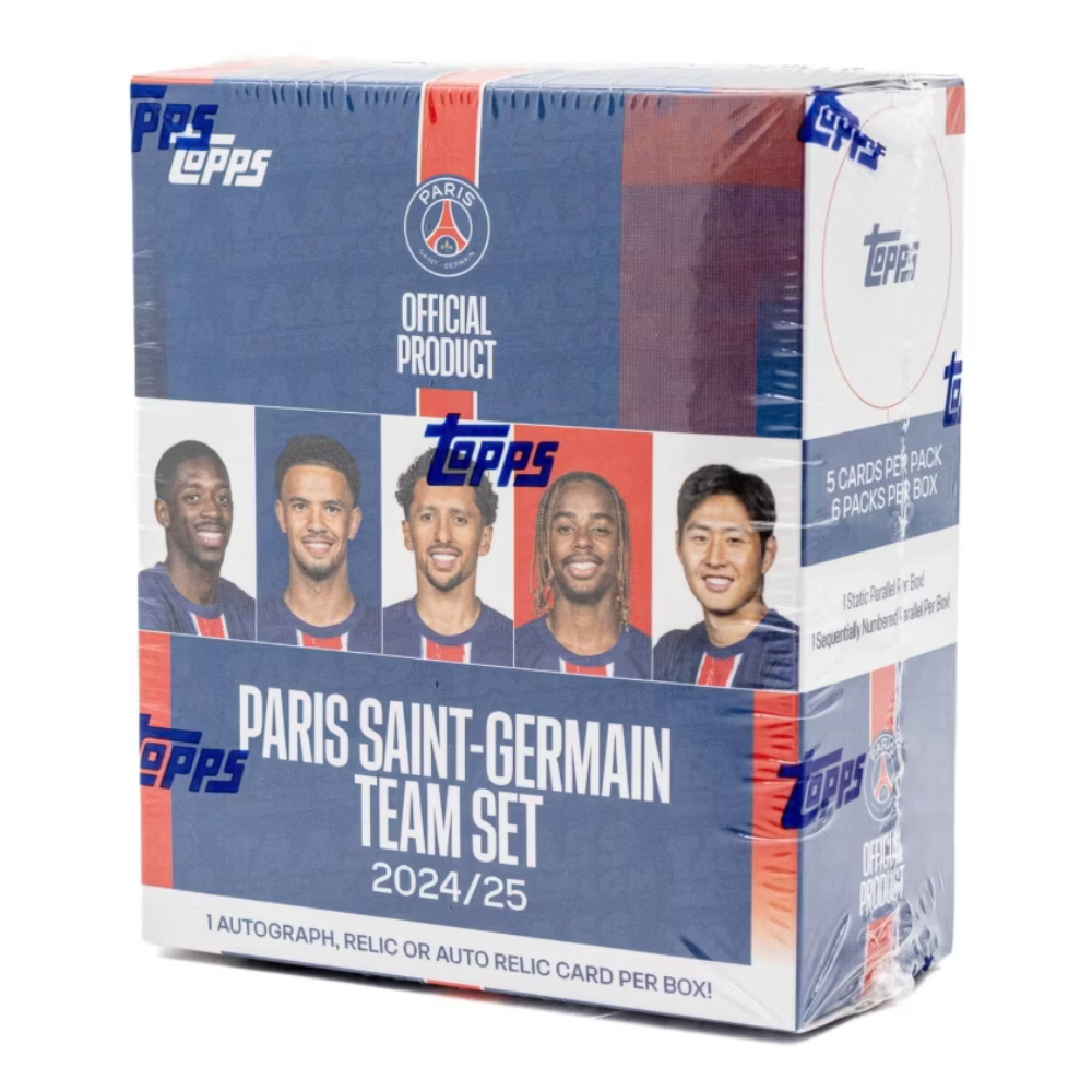 2024-25 Topps Paris Saint Germain Team Set