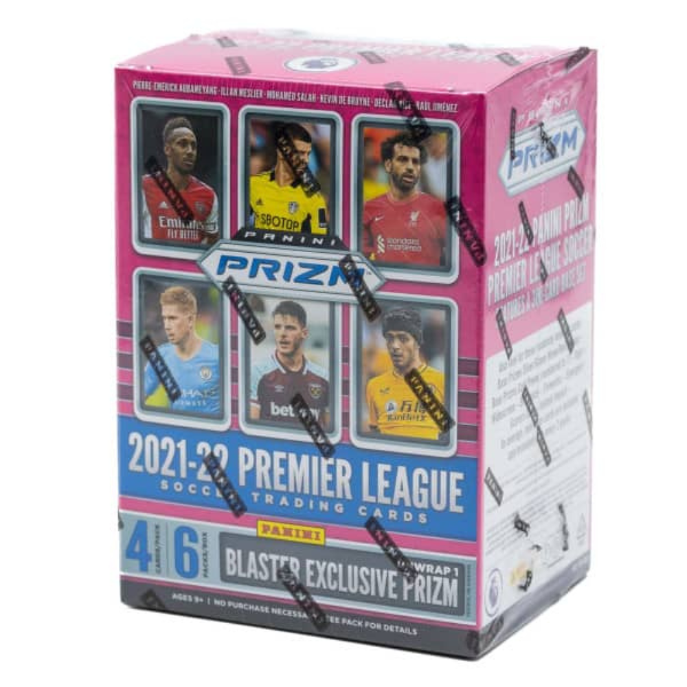 2021-22 Panini Prizm Premier League EPL Soccer - Blaster Box