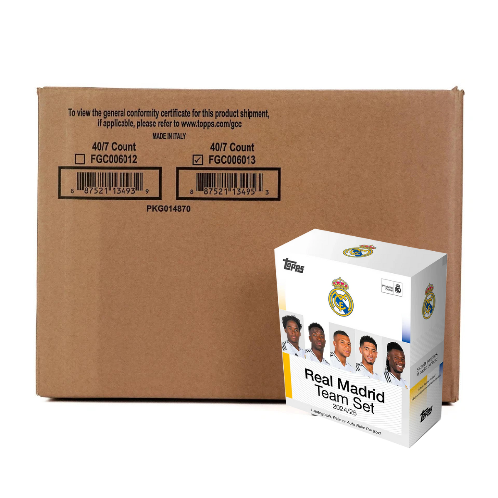 Break #271 - 20 x Real Madrid Team Set 24/25 (CASEBREAK)