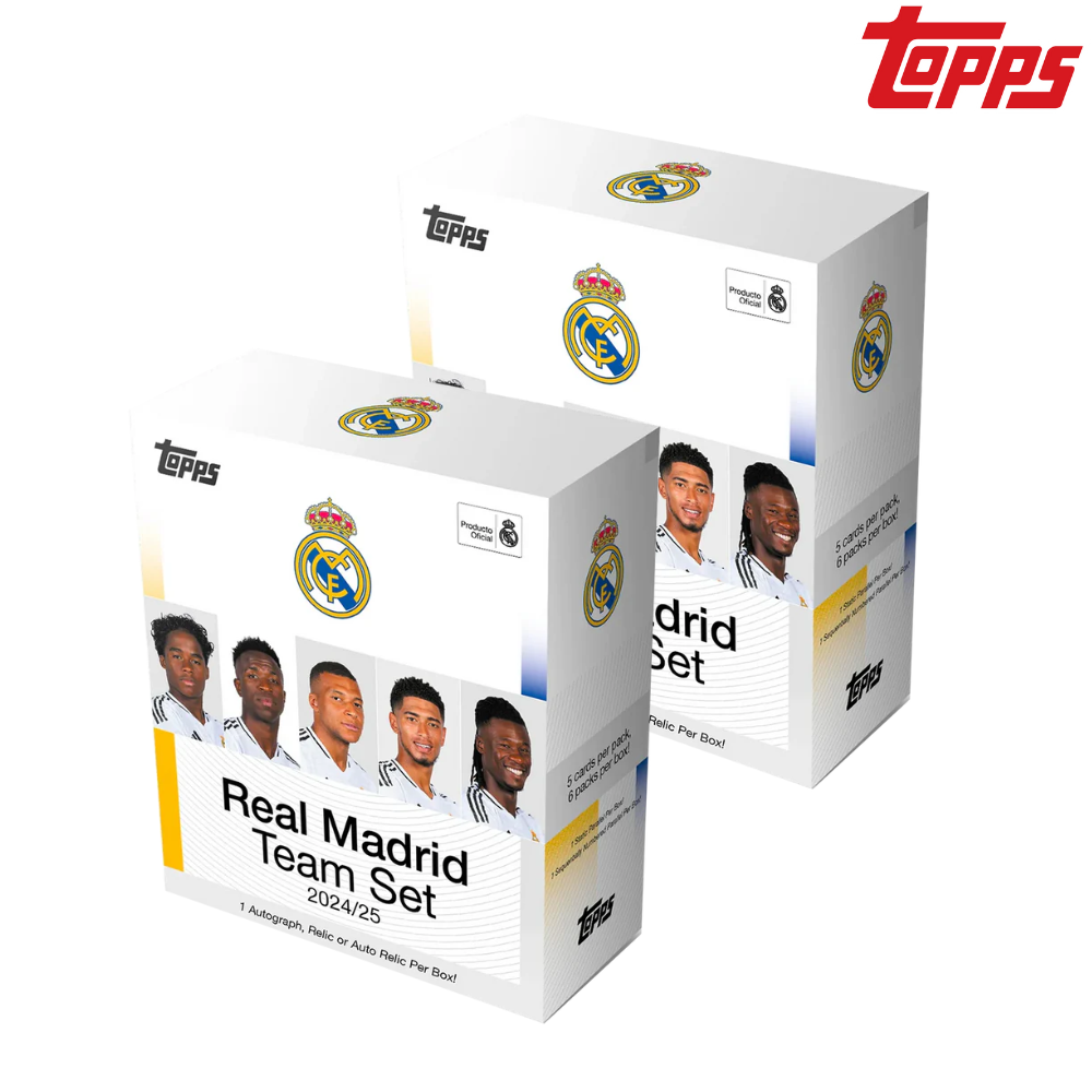 Break #272 - 2 x Real Madrid Team Set 24/25 [PYP]