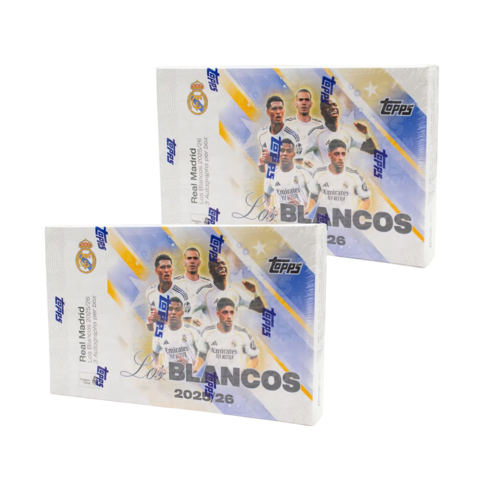 Break #811 - 2 x Topps Real Madrid Los Blancos 25/26