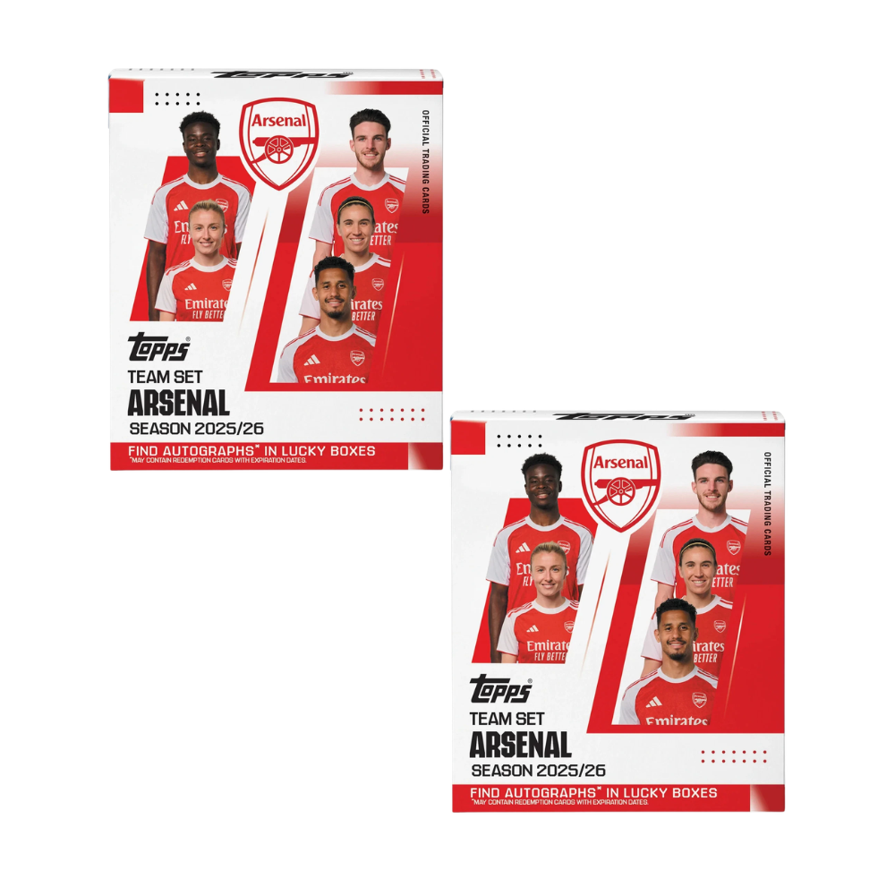 Break #820 - 2 x Topps Arsenal Team Set 2025-2026 [RANDOM]