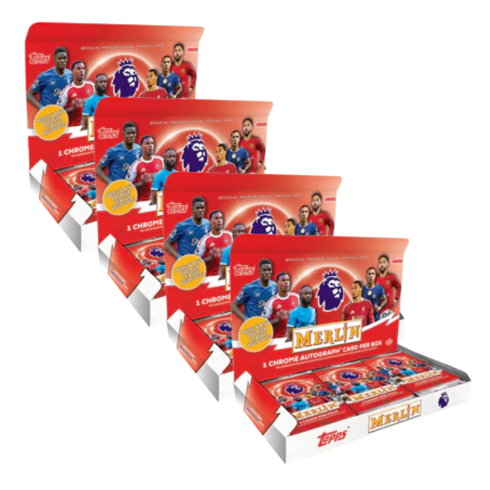Break #904 - 4 x Topps Merlin Premier League 2026