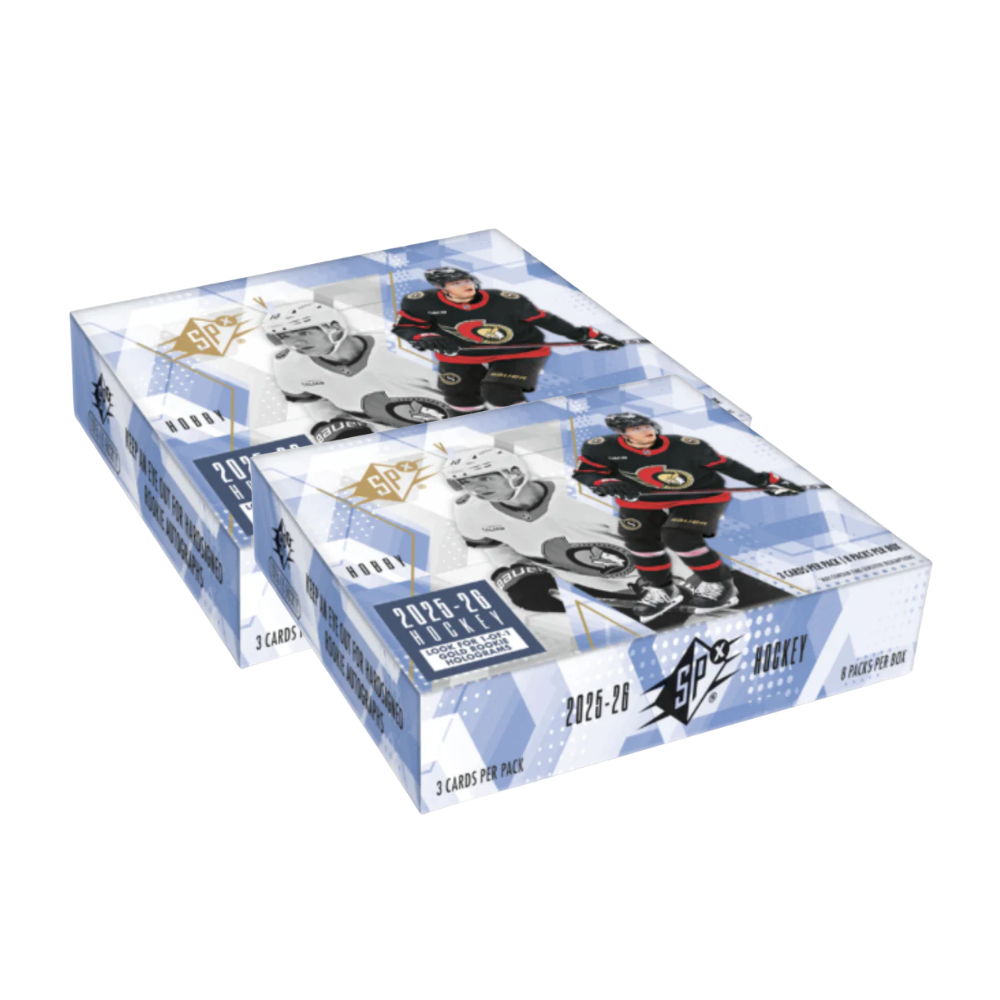 Break #918 - 2 x 2025-26 Upper Deck SPx Hockey Hobby Box