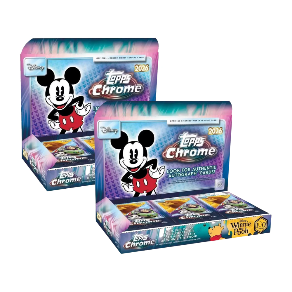 Break #971 - 2 x 2026 Topps Chrome Disney Hobby Box