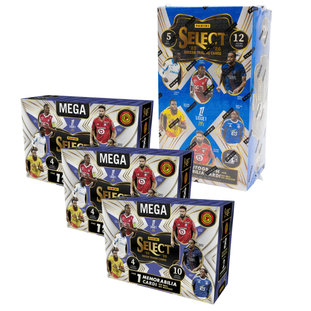 Break #988 - 1 x Panini Select Ligue 1 Hobby & 3 x Panini Select Ligue 1 Mega