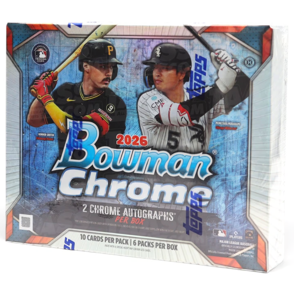 Break #1045 - 1 x 2026 Bowman Chrome Baseball Hobby Box [RANDOM]