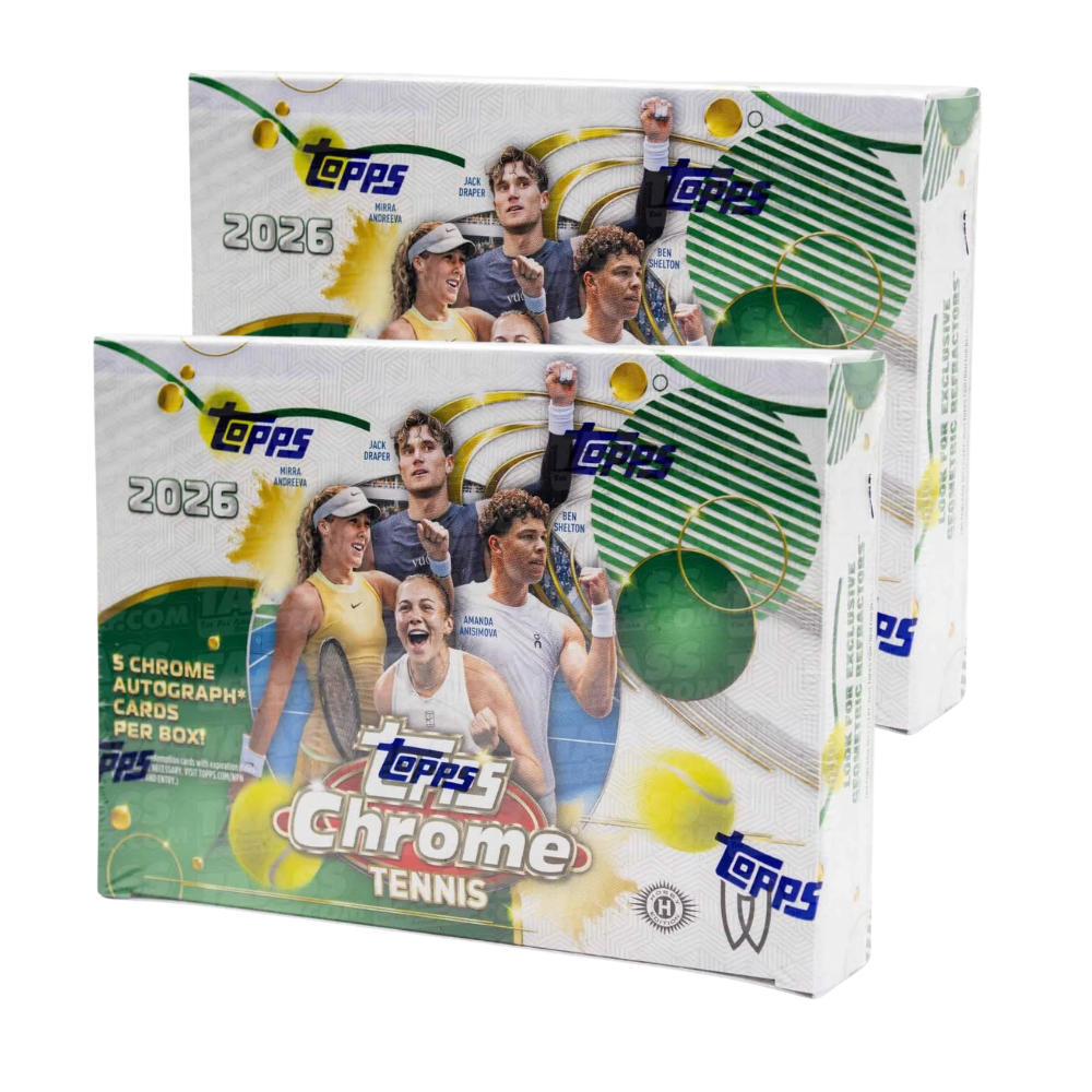 Break #1046 - 2 x 2026 Topps Chrome Tennis Breaker Delight Box