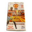 Futera Manchester United Fans Selection 2000 oöppnat paket med samlarkort för fotbollssamlare.