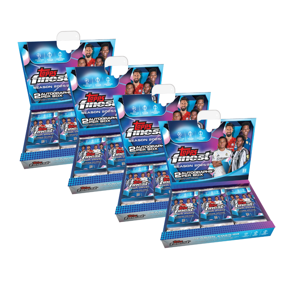 Break #910 - 4 x Topps Finest UCC 25/26 [HALF CASE]