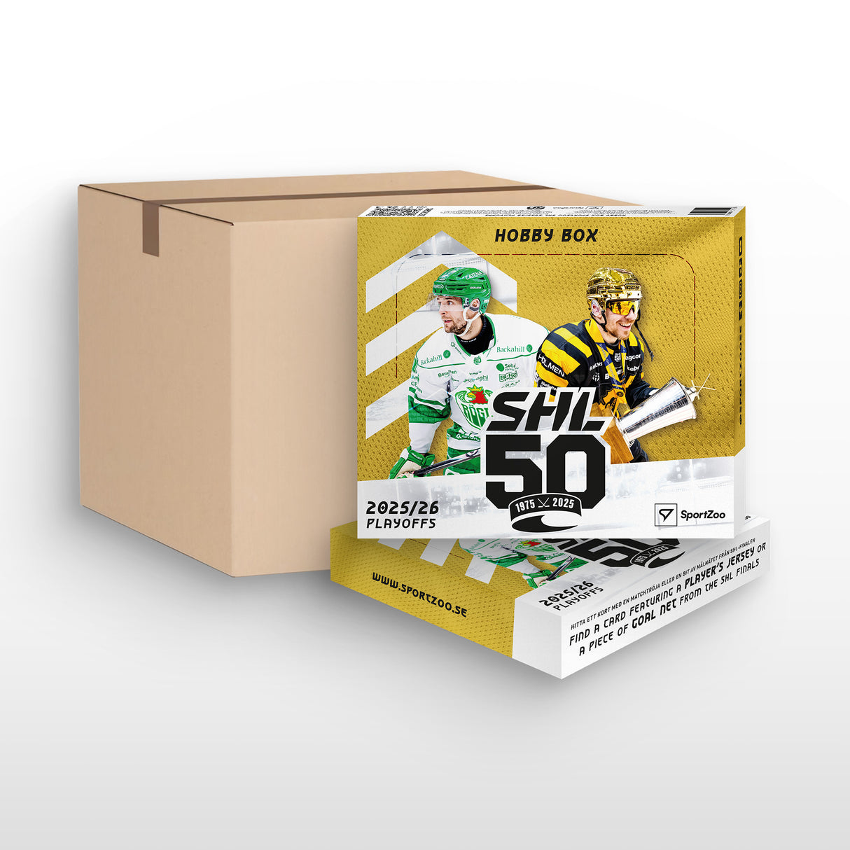 Break #927 - 6 x SportZoo SHL 25/26 Playoffs Hobby Box [CASEBREAK]
