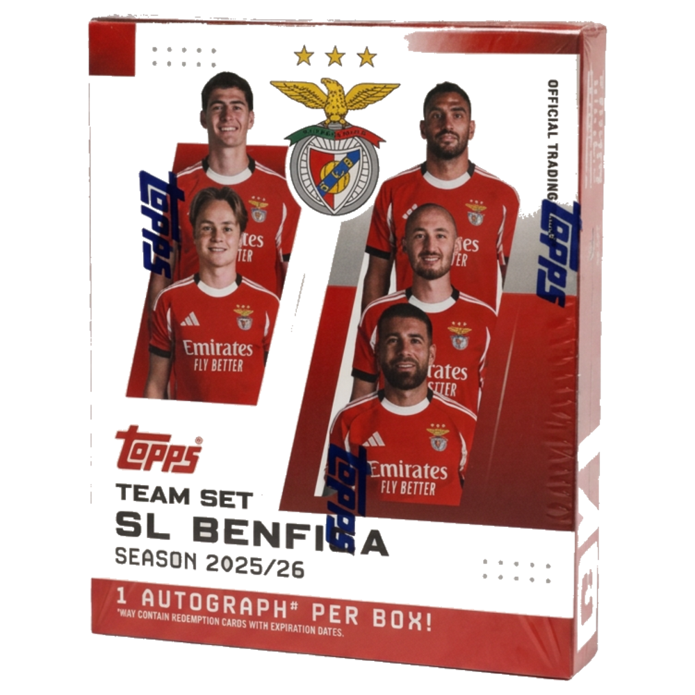2025/26 Topps Benfica Team Set Hobby Box